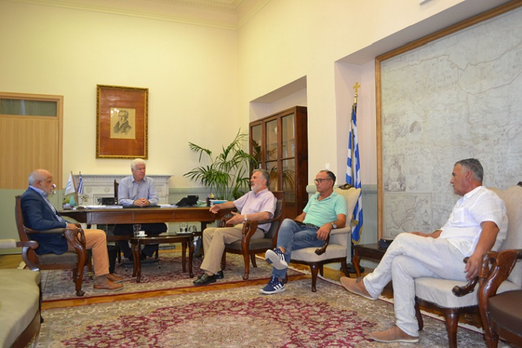 Συνάντηση Τρεπεκλή με τους Αιρετούς της Κέρκυρας για το θέμα της ύδρευσης του νησιού